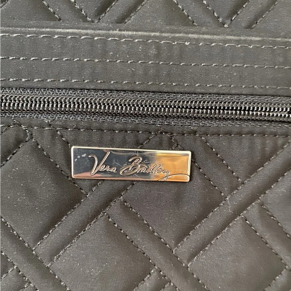 Vera Bradley Black Quilted Crossbody Bag - Picture 5 of 5